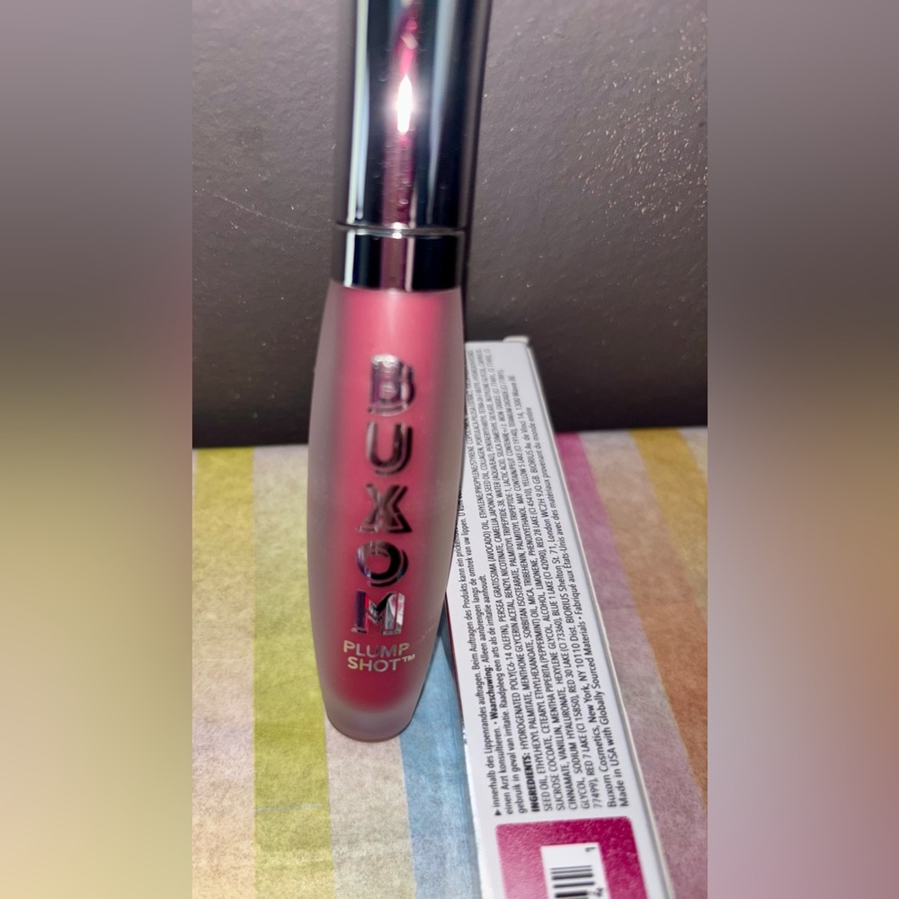 Buxom Plump Shot Sheer Tint  Plum Power